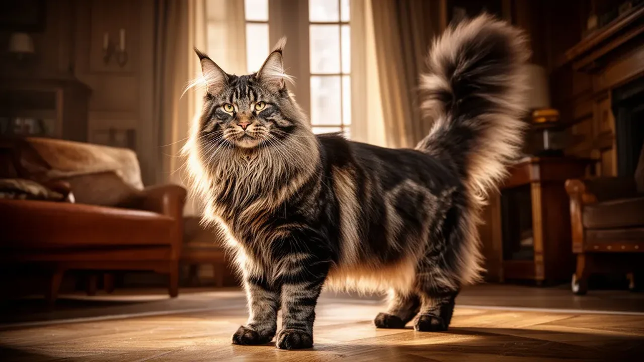 Maine coon olbrzym: opis rasy, pielęgnacja i hodowla łagodnego kota